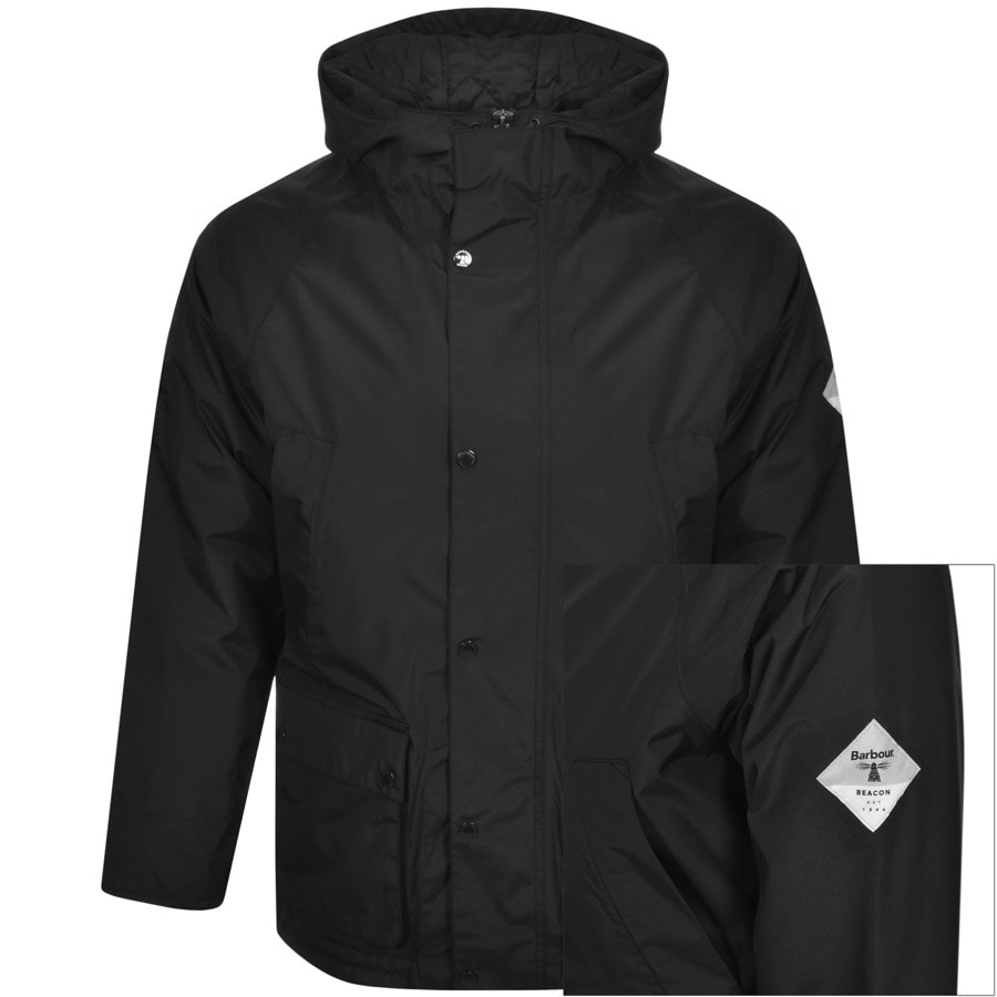 Alternative Image for ProductBarbour Beacon Bedale Hooded Jacket Black1